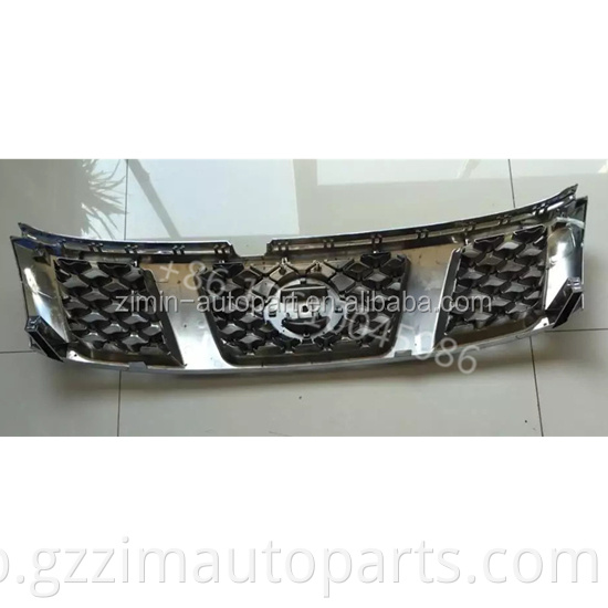 ABS Plastic Modified Chromed Front  Middle Grille Used For Patrol 2006 - 2008